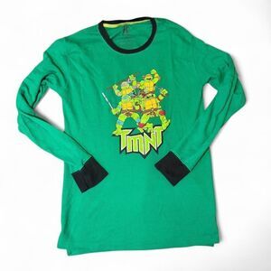 Nickelodeon Men's Green T-shirt